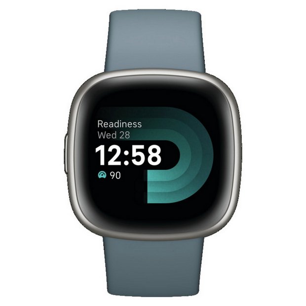 Fitbit Versa 4 smartwatch for ADHD task reminders lightweight wearable design