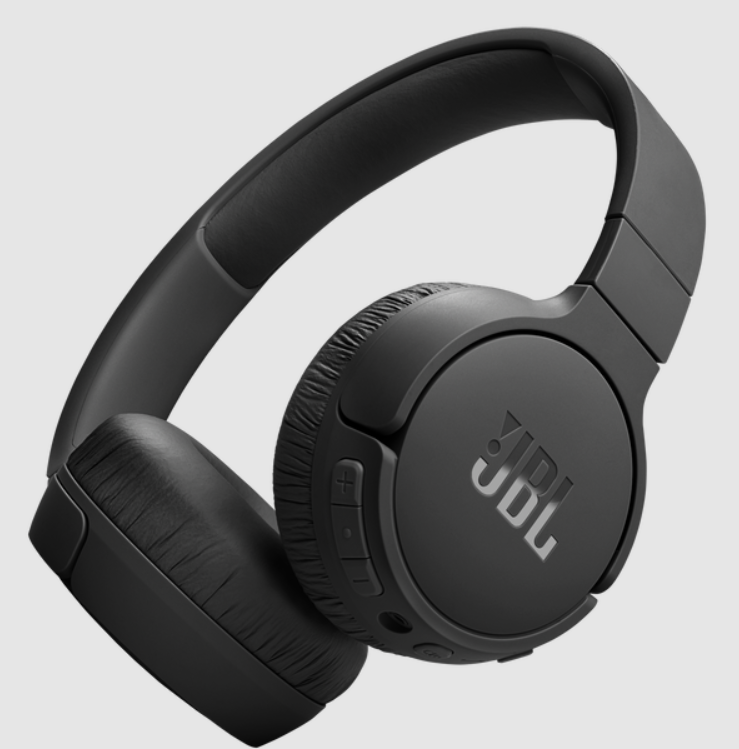 JBL Tune 760NC review for ADHD focus workspace setup with laptop and headphones UK