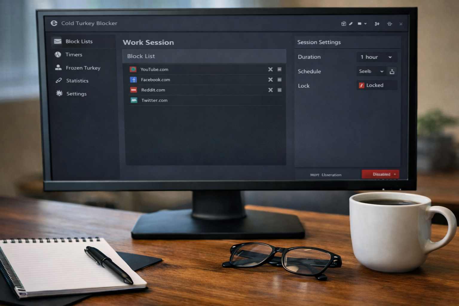 cold turkey blocker app for adhd (UK)