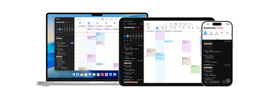 Fantastical calendar app shown as a premium ADHD planning option