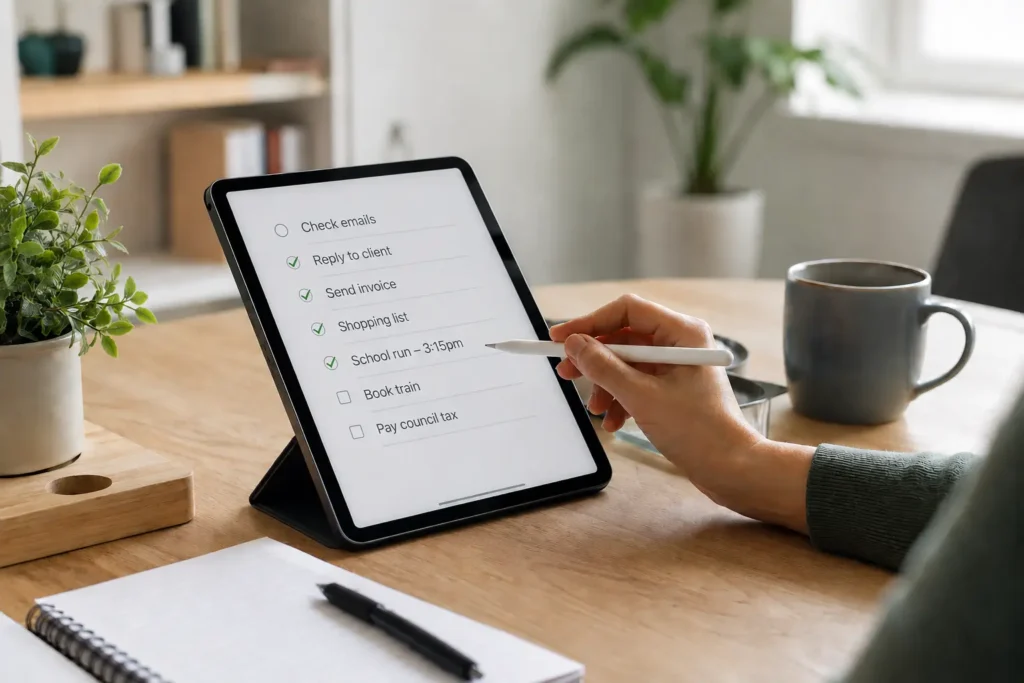 Calendar Overload Makes ADHD Planning Harder on a simple ADHD-friendly planning workspace