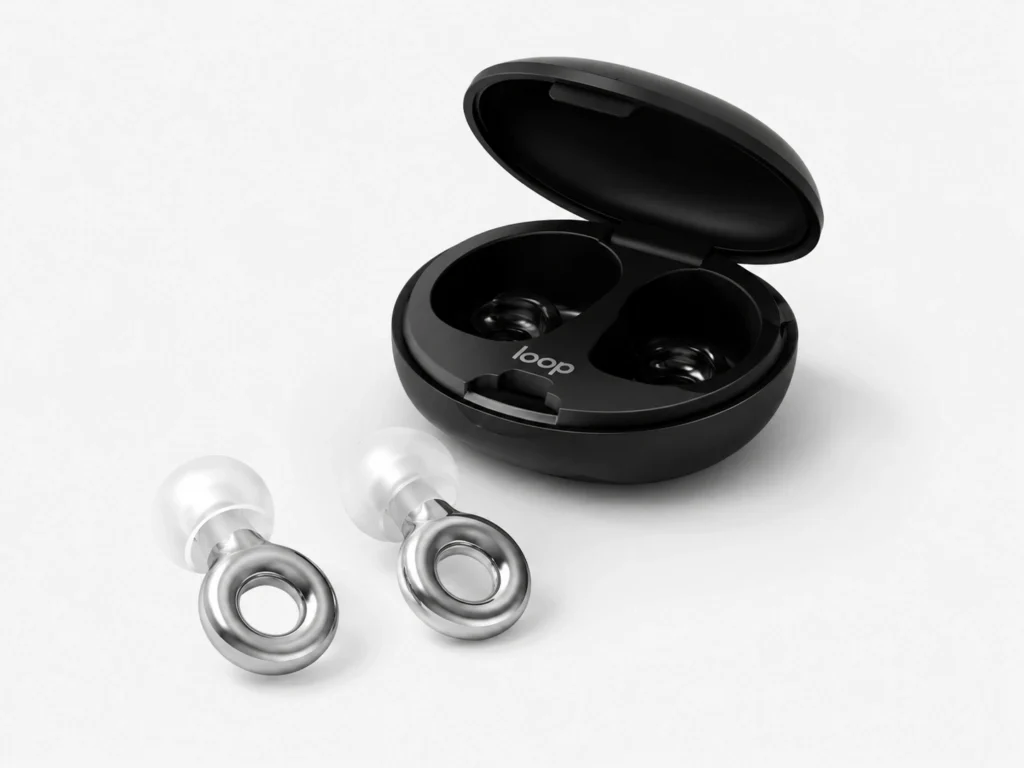 Loop Experience 2 filtered earplugs for reducing environmental noise