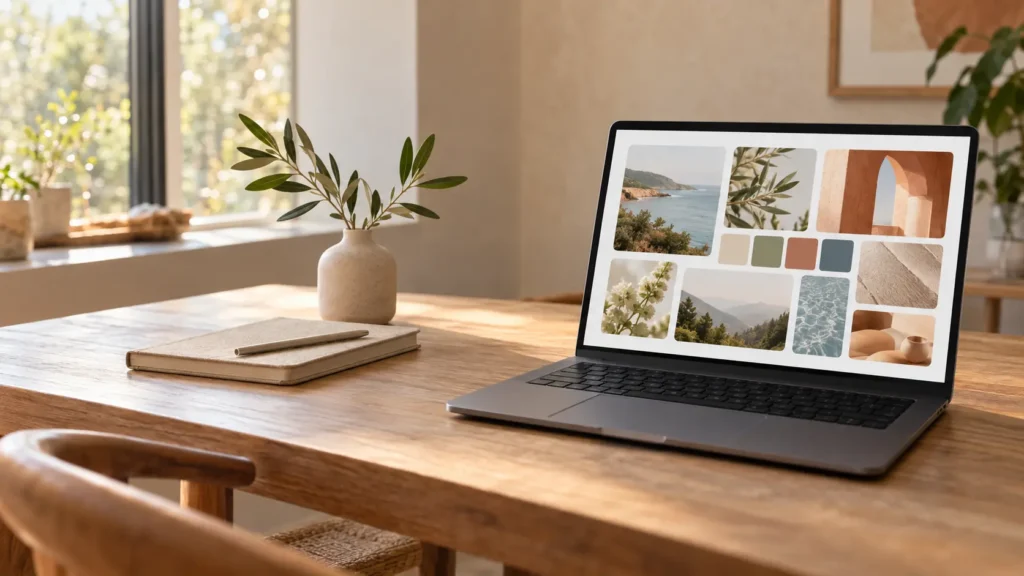MyMind visual cards containing saved images, bookmarks and short notes